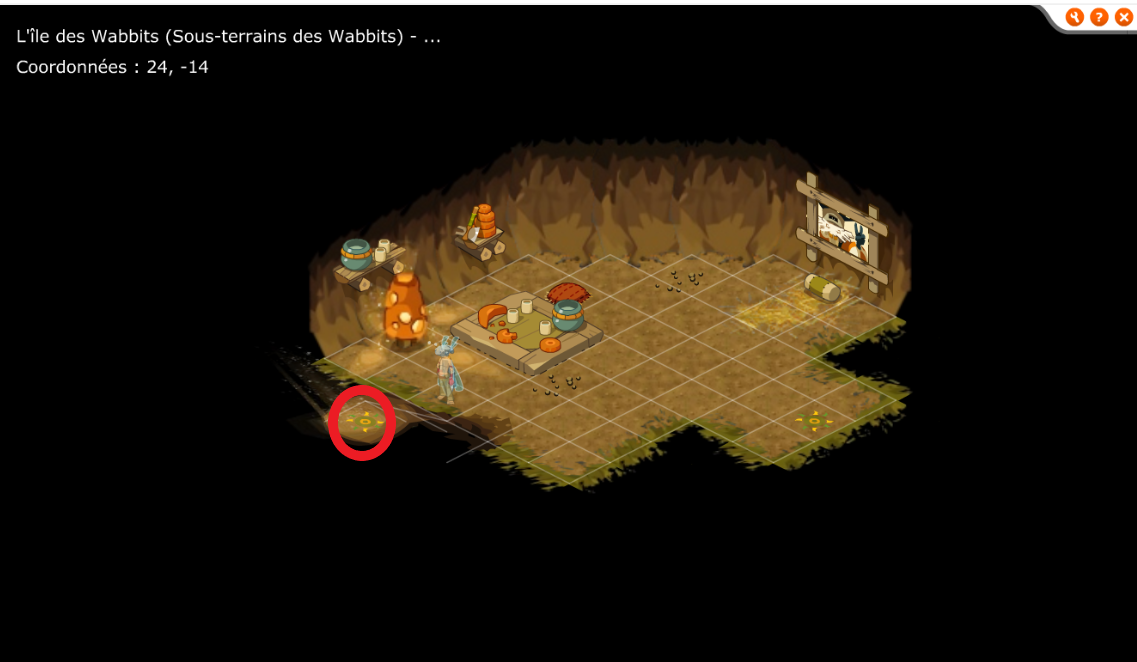 Dofus Retro Château Wa Wabbit, comment y accéder, quel est le chemin pour la panoplie avec les